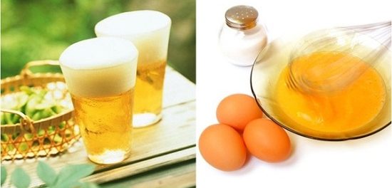 Cách làm trắng da mặt bằng bia