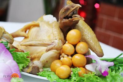 Tạo gà cúng hình gà bay