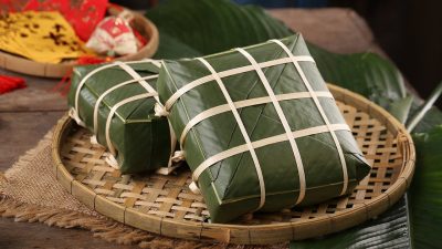 Bánh chưng miền Bắc ngày Tết
