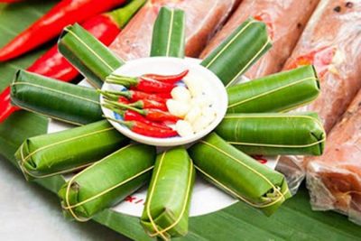 Nem chua ngày Tết miền Trung