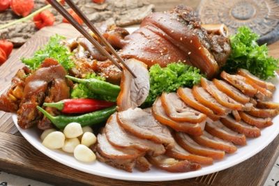Thịt ngâm mắm ngày tết